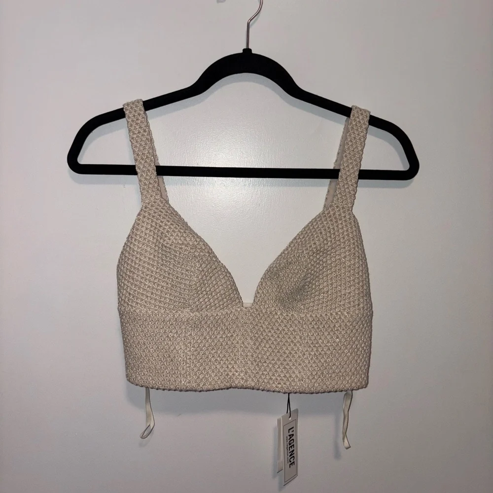 L’AGENCE Castalia Knit Bra Top - Picture 2 of 5